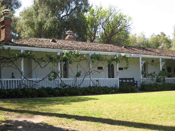 Front of Adobe House